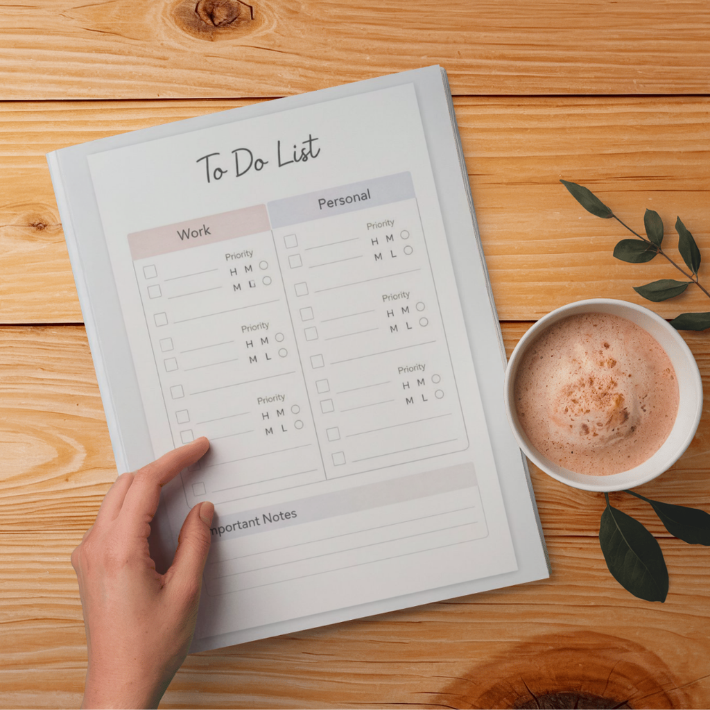 2026 Work From Home Planner - Ultimate WFH Productivity Log - Remote Work Daily Schedule & Boundary Tracker - Digital PDF Home Office Organizer