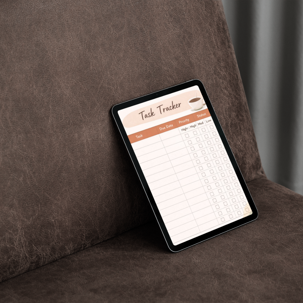 Executive Function Planner PDF PNG | ADHD Productivity Management Tool | Adult Brain Fog Routine Organizer | Task Management Checklist Template