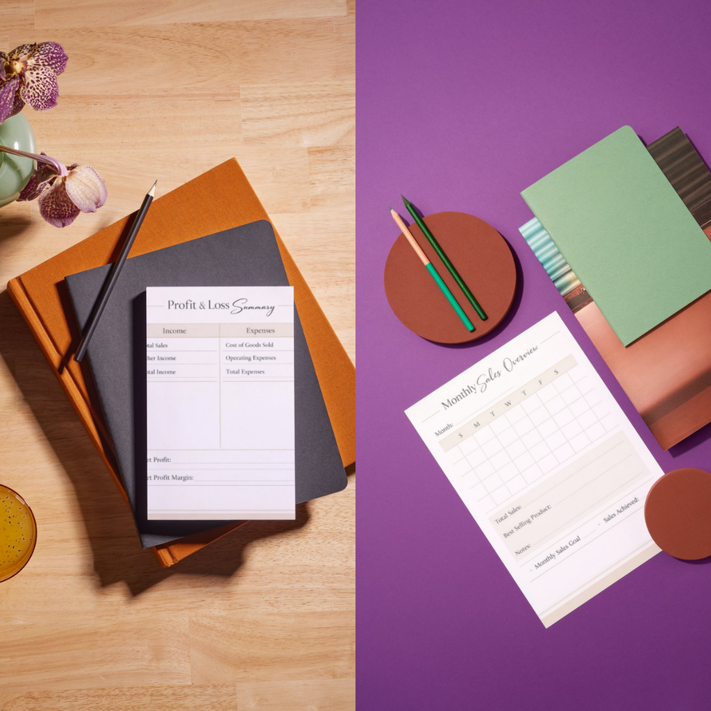 2026 Professional Sales Tracker - Small Business Revenue Log & Profit Journal - Financial Growth Dashboard - Digital PDF Business Planner