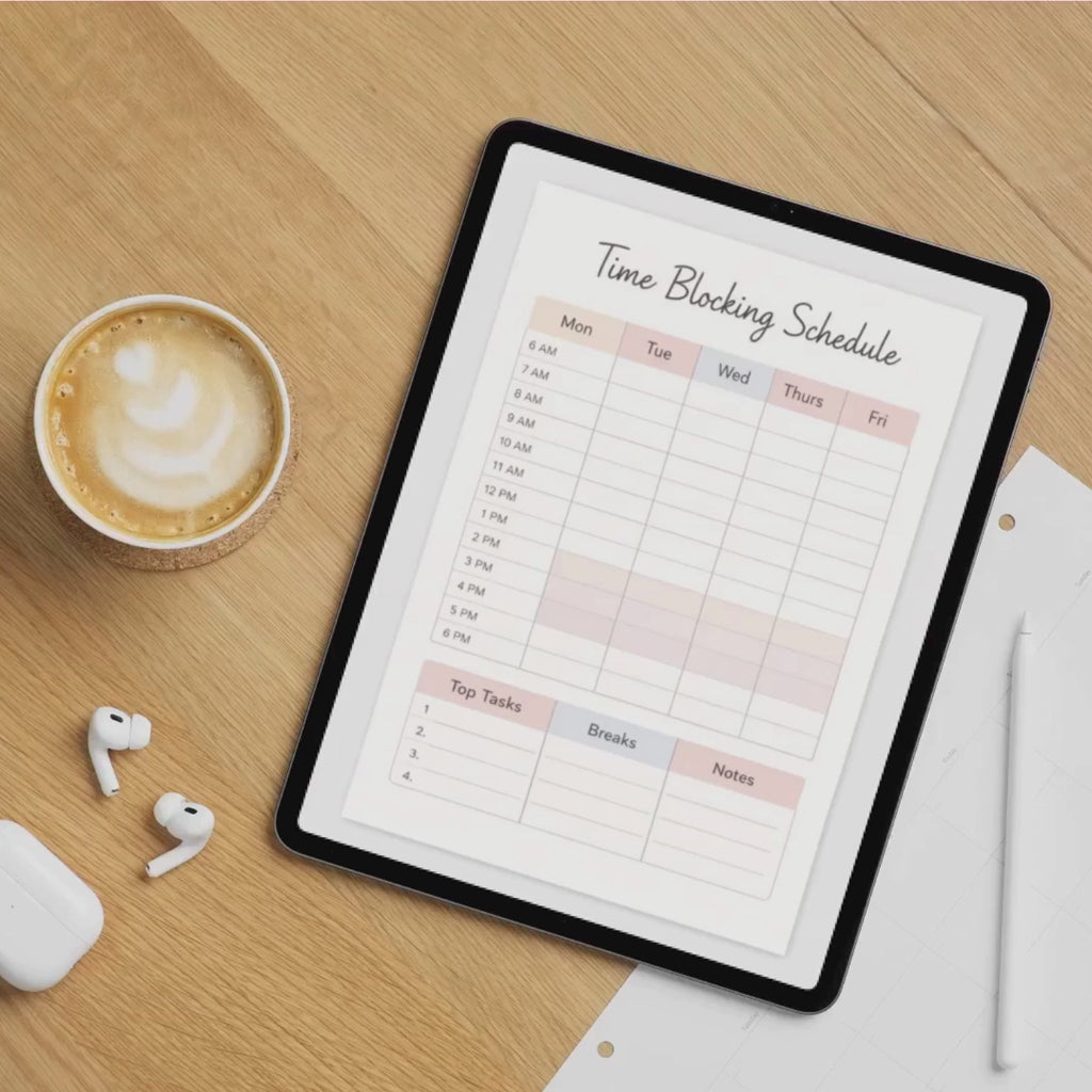 2026 Work From Home Planner - Ultimate WFH Productivity Log - Remote Work Daily Schedule & Boundary Tracker - Digital PDF Home Office Organizer